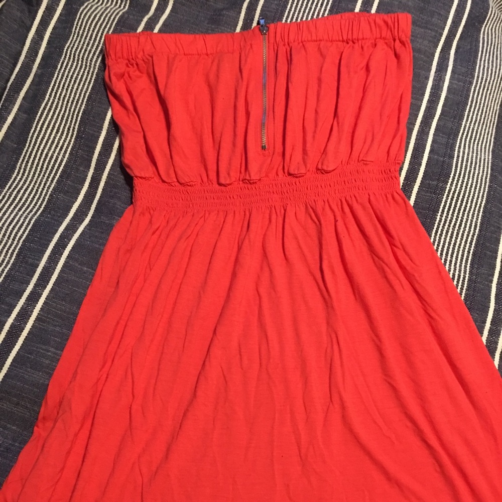 Coral Sun Dress